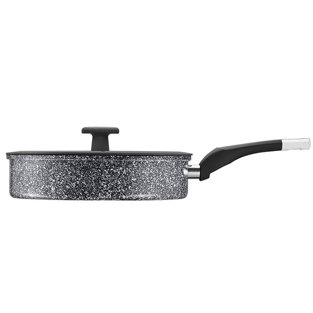 Ecowin】Non-stick medical stone frying pan with lid suitable for